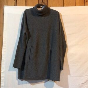 Garnet Hill turtleneck tunic sweater